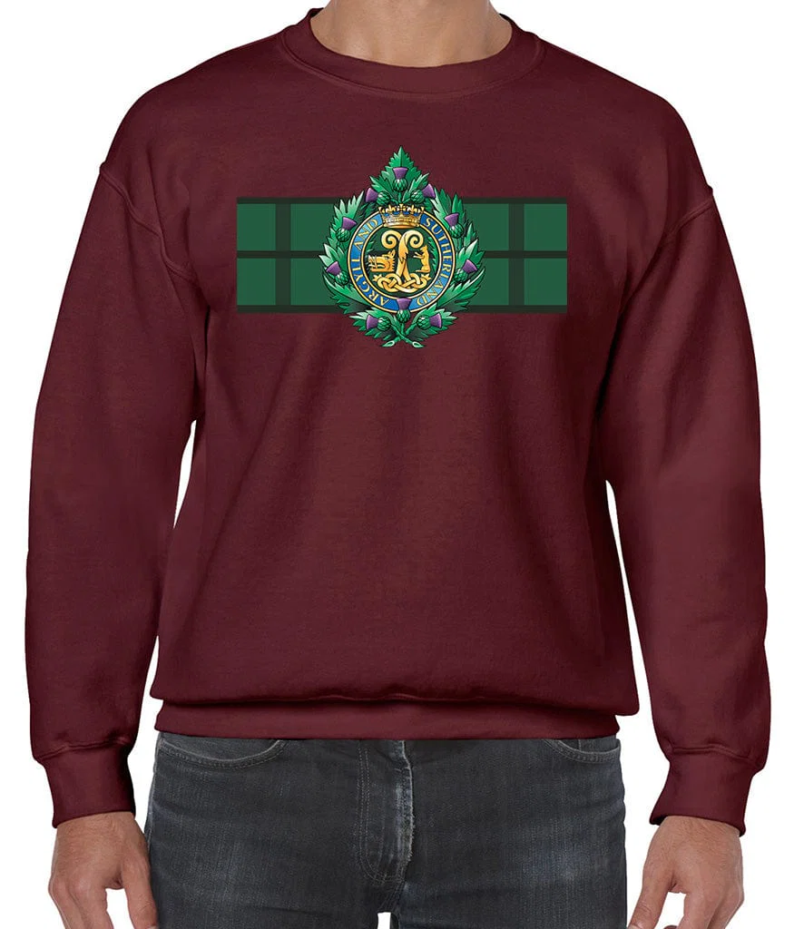 Argyll And Sutherland Highlanders Front Printed Sweater - Image 3