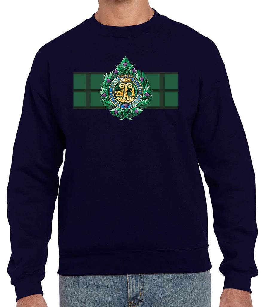 Argyll And Sutherland Highlanders Front Printed Sweater - Image 5