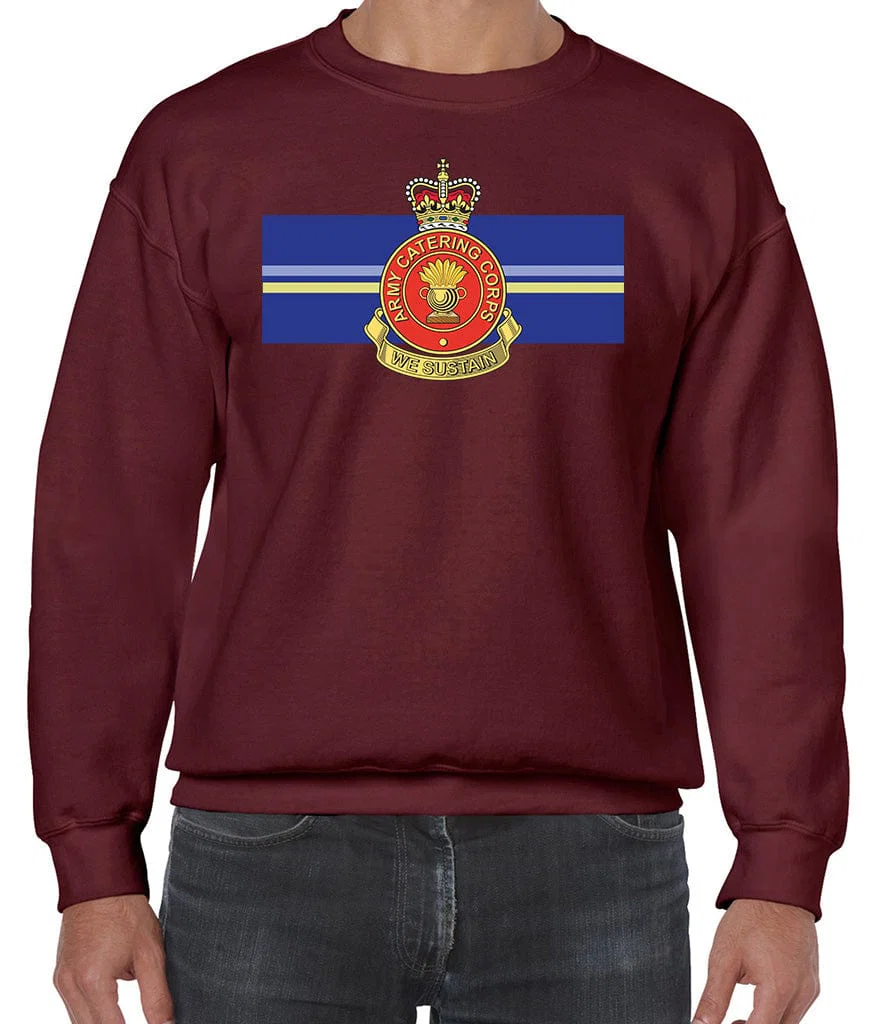 Army Catering Corps Front Printed Sweater - Image 3