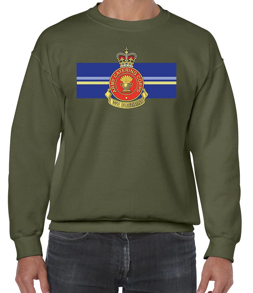 Army Catering Corps Front Printed Sweater - Image 4