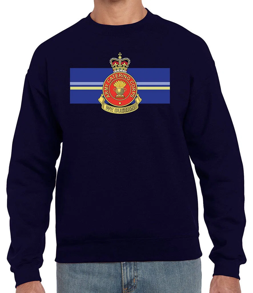 Army Catering Corps Front Printed Sweater - Image 5
