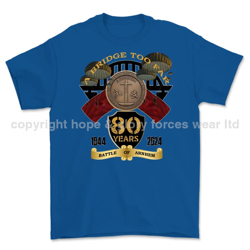 Arnhem 80 A Bridge Too Far Commemorative Printed T-Shirt - Image 4