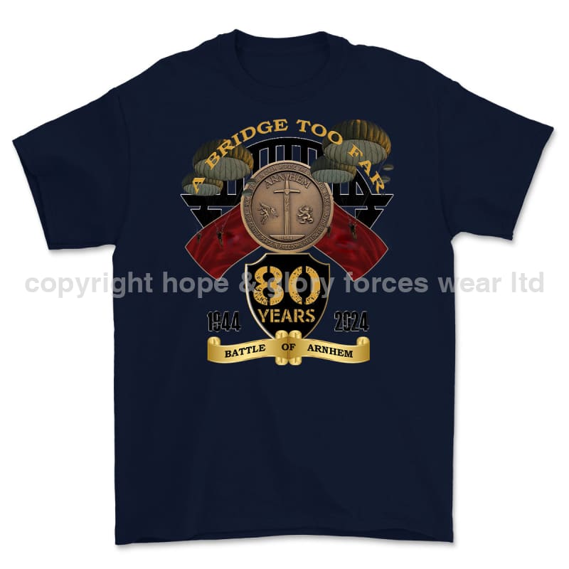 Arnhem 80 A Bridge Too Far Commemorative Printed T-Shirt - Image 5