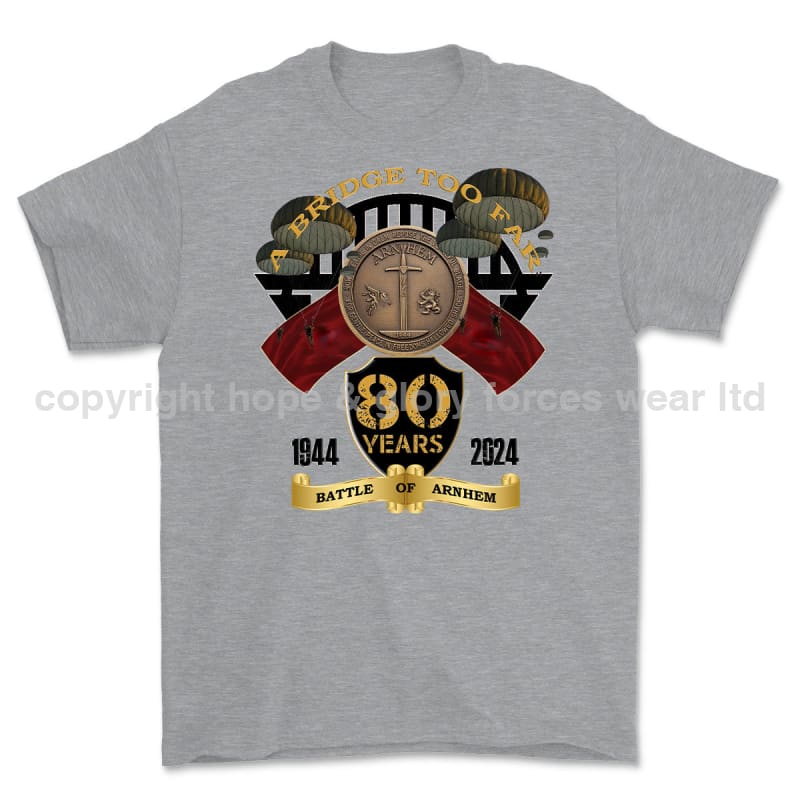 Arnhem 80 A Bridge Too Far Commemorative Printed T-Shirt - Image 8