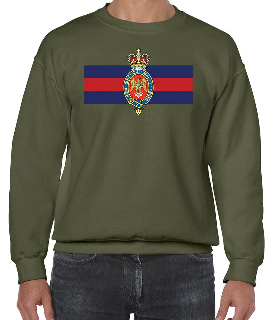 Blues And Royals Cypher Front Printed Sweater - Image 4