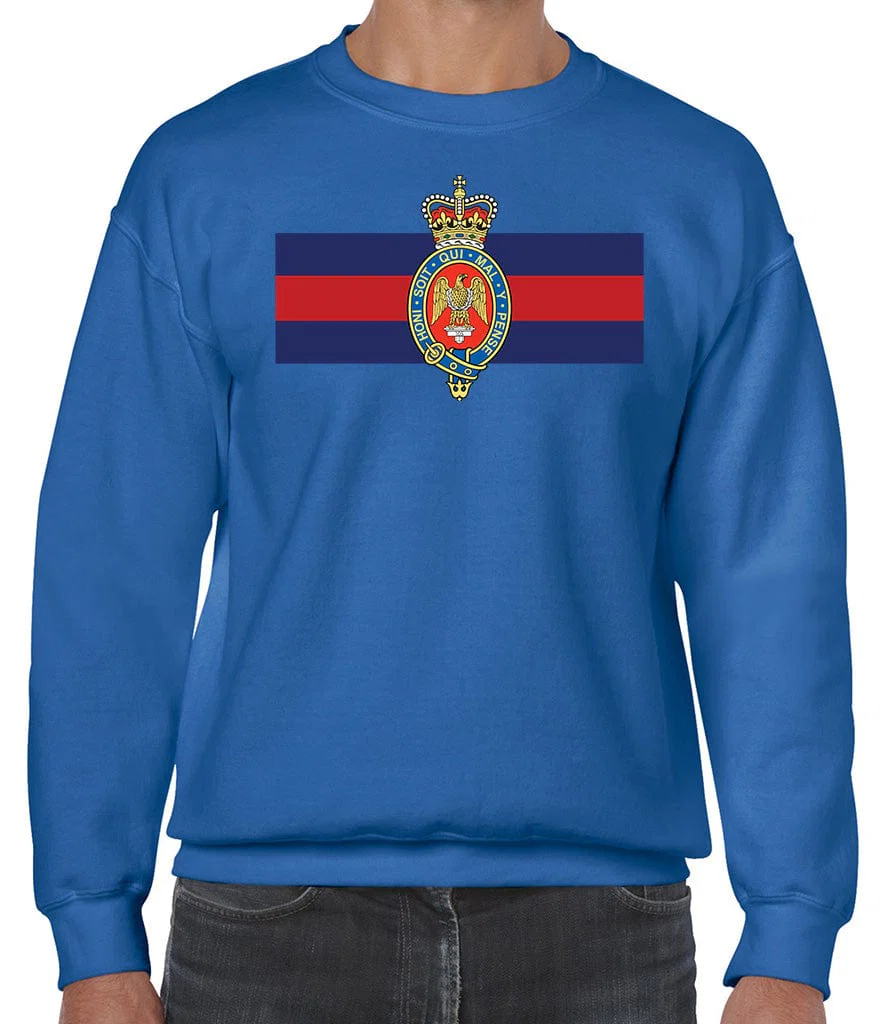 Blues And Royals Cypher Front Printed Sweater - Image 7