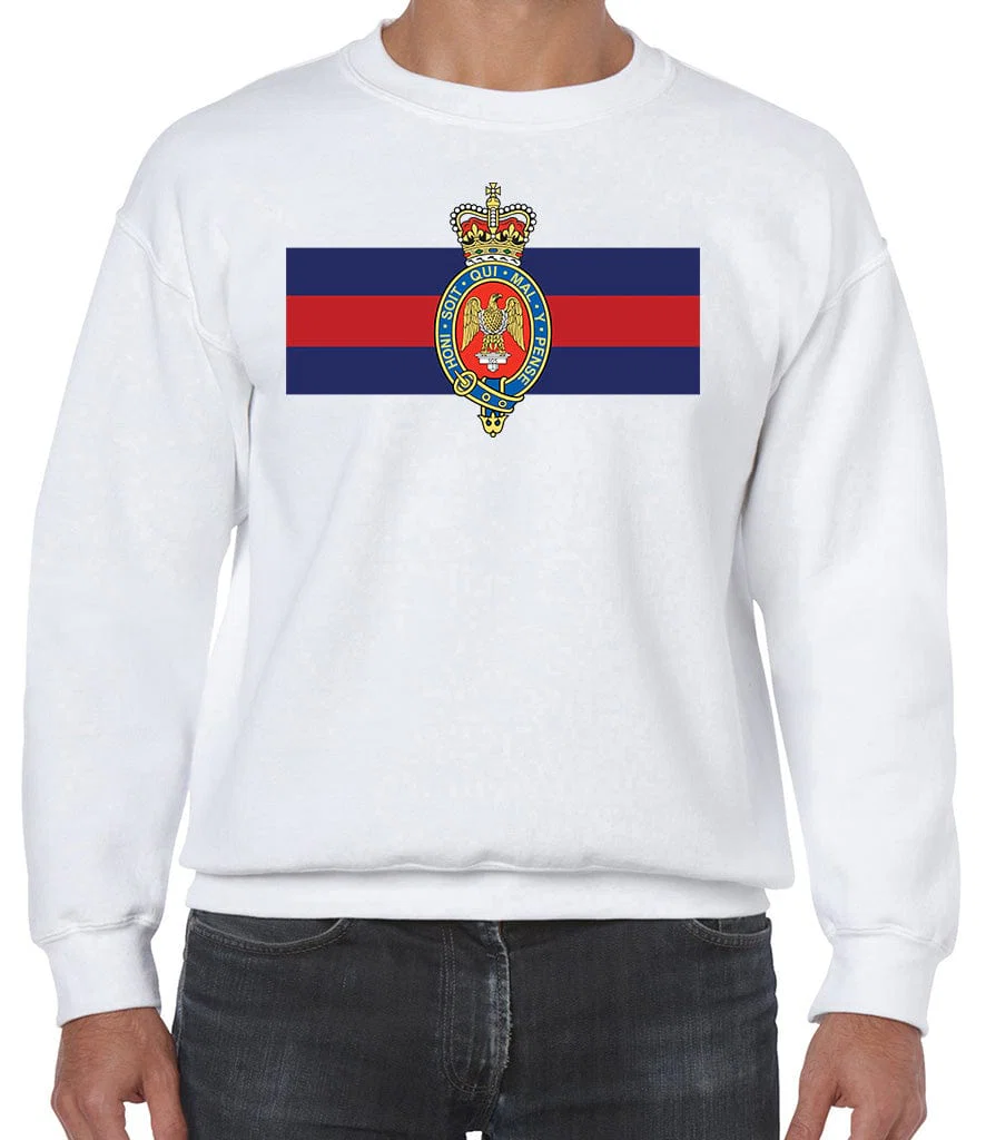 Blues And Royals Cypher Front Printed Sweater - Image 8