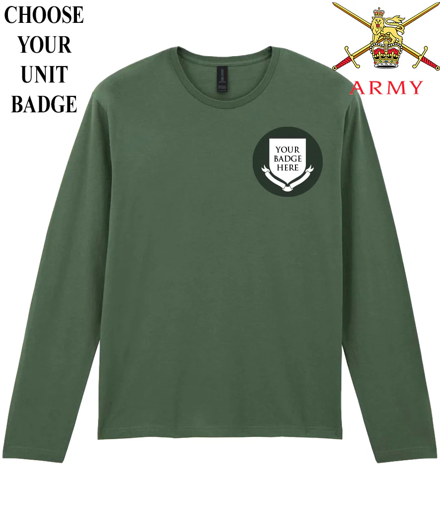British Army Units Long Sleeve T-Shirt - Image 3