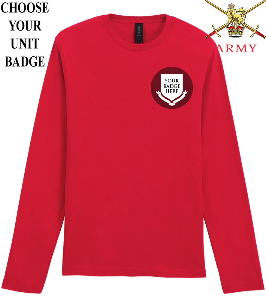 British Army Units Long Sleeve T-Shirt - Image 6
