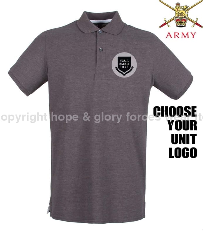 BRITISH ARMY UNITS Regimental Embroidered Polo Shirt - Image 8