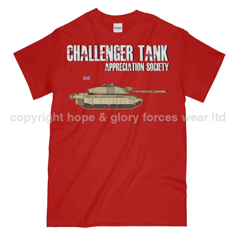 Challenger Tank Appreciation Society Printed T-Shirt - Image 4