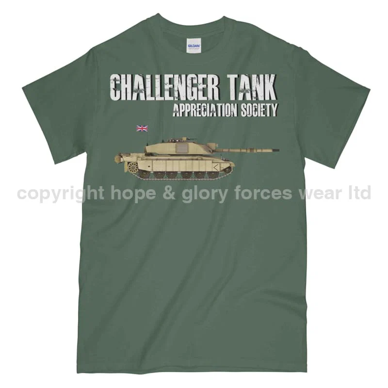 Challenger Tank Appreciation Society Printed T-Shirt - Image 5