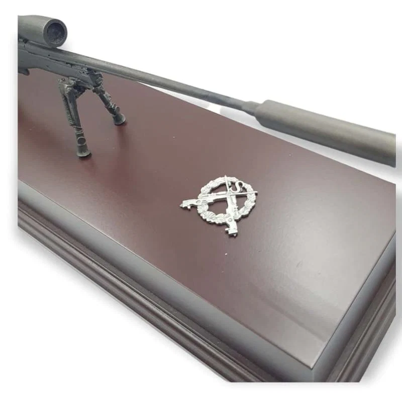 L115A3 Sniper Rifle In Bronze Presentation - Image 3