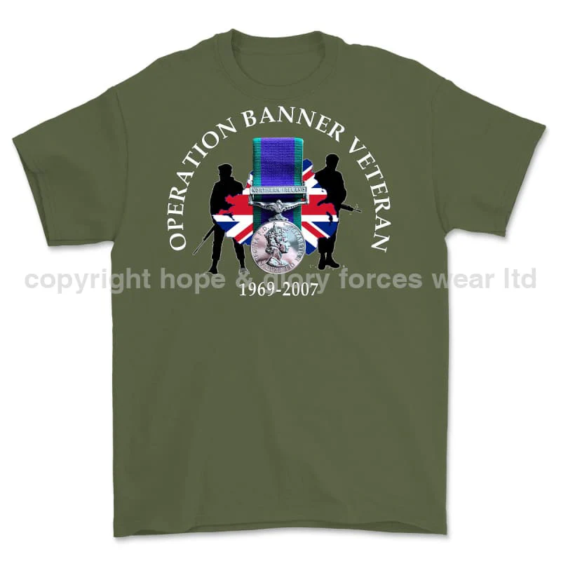 OP Banner Veteran GSMNI Printed T-Shirt - Image 6