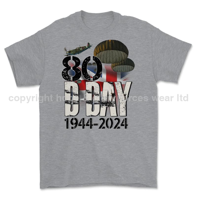 D-Day 80 Commemorative Printed T-Shirt - Image 10