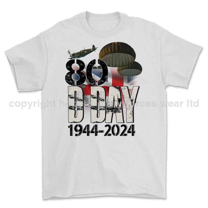 D-Day 80 Commemorative Printed T-Shirt - Image 11