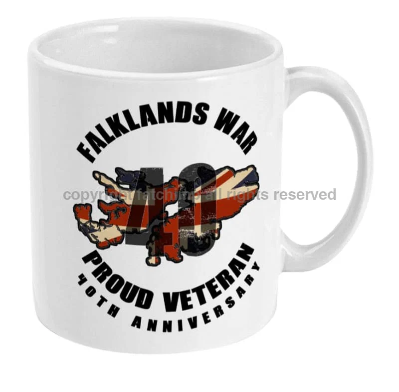 Falklands 40 Ceramic Mug - Image 3