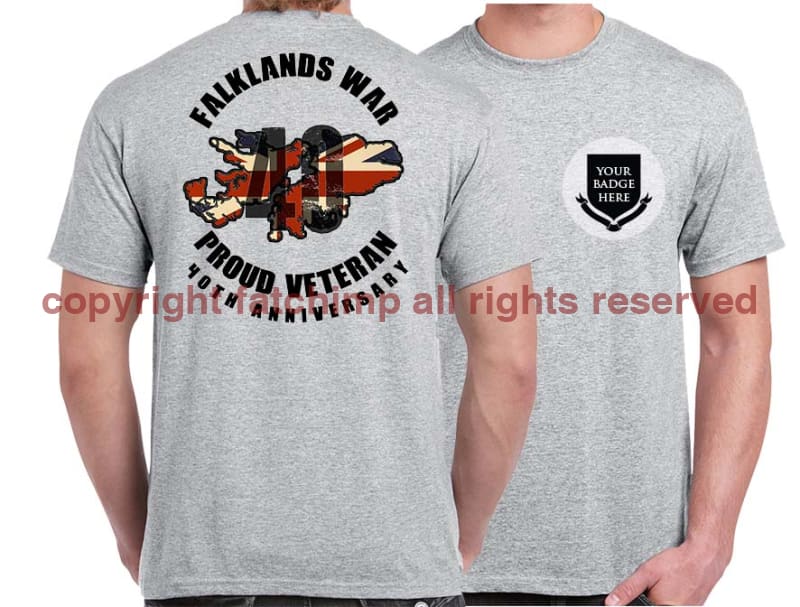 FALKLANDS 40 Double Print T-Shirt - Image 8
