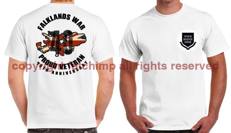 FALKLANDS 40 Double Print T-Shirt - Image 9