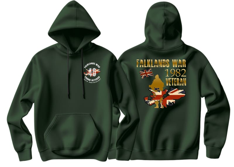 Falklands War Veteran Double Printed Hoodie - Image 6