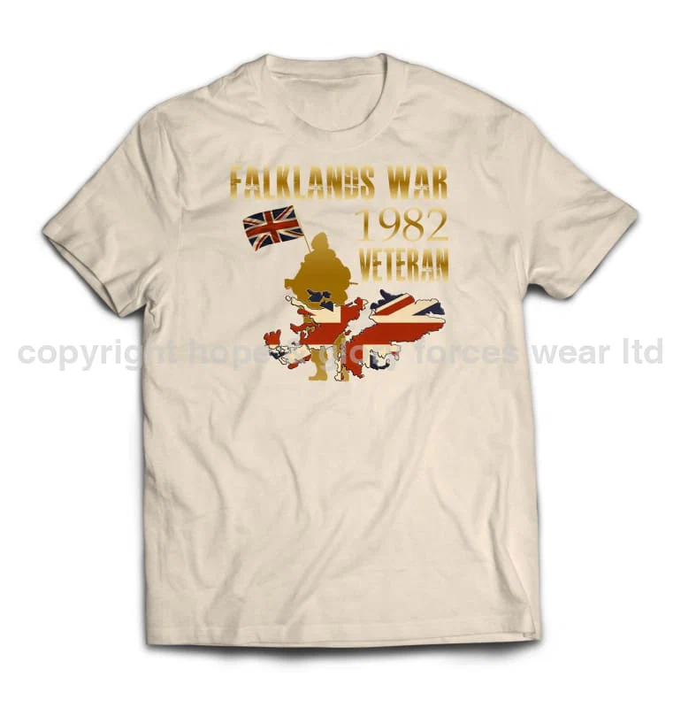 Falklands War Veteran Printed T-Shirt - Image 11