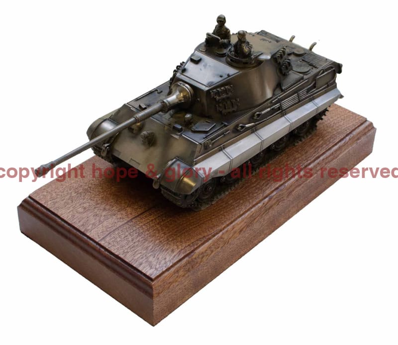 German King Tiger 2 Cast Bronze Tank - Image 4