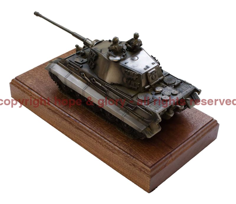 German King Tiger 2 Cast Bronze Tank - Image 5