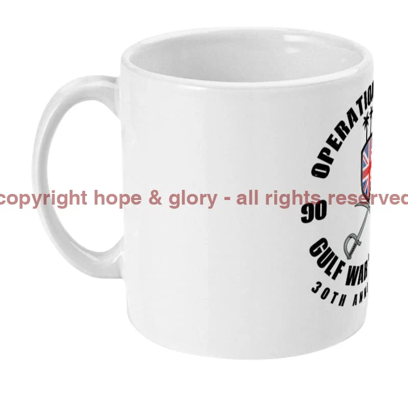 GULF WAR 30 Veteran Ceramic Mug - Image 3