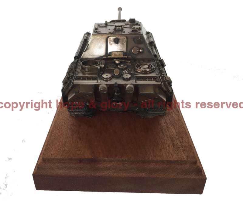 Jagdpanther Bronze Tank Destroyer Model - Image 6