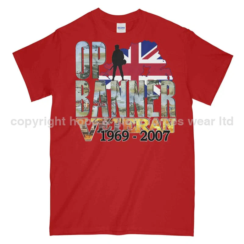 OP Banner Battle Scars Printed T-Shirt - Image 3
