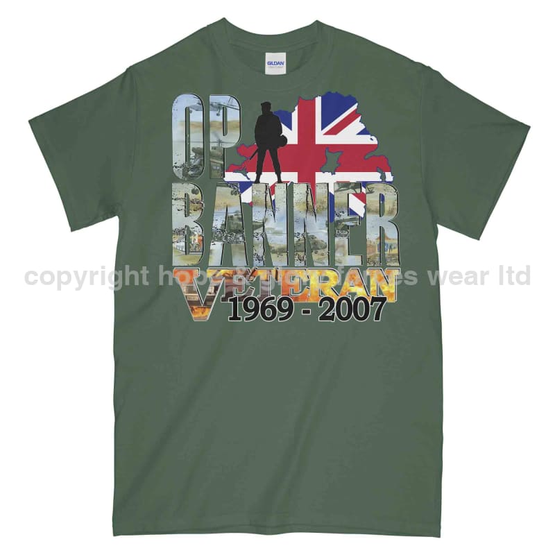 OP Banner Battle Scars Printed T-Shirt - Image 5