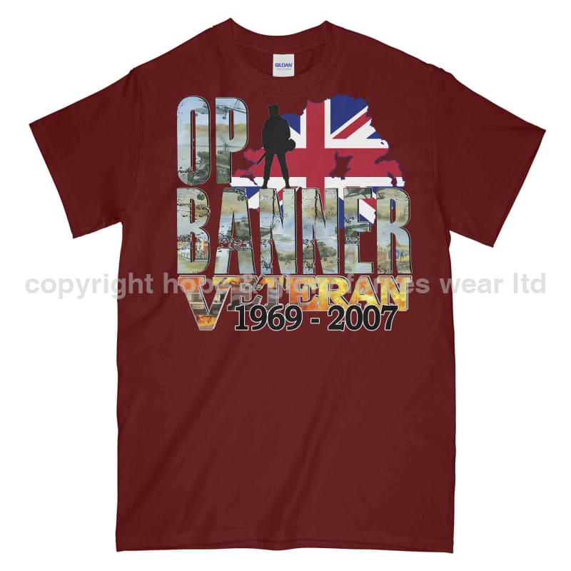 OP Banner Battle Scars Printed T-Shirt - Image 6