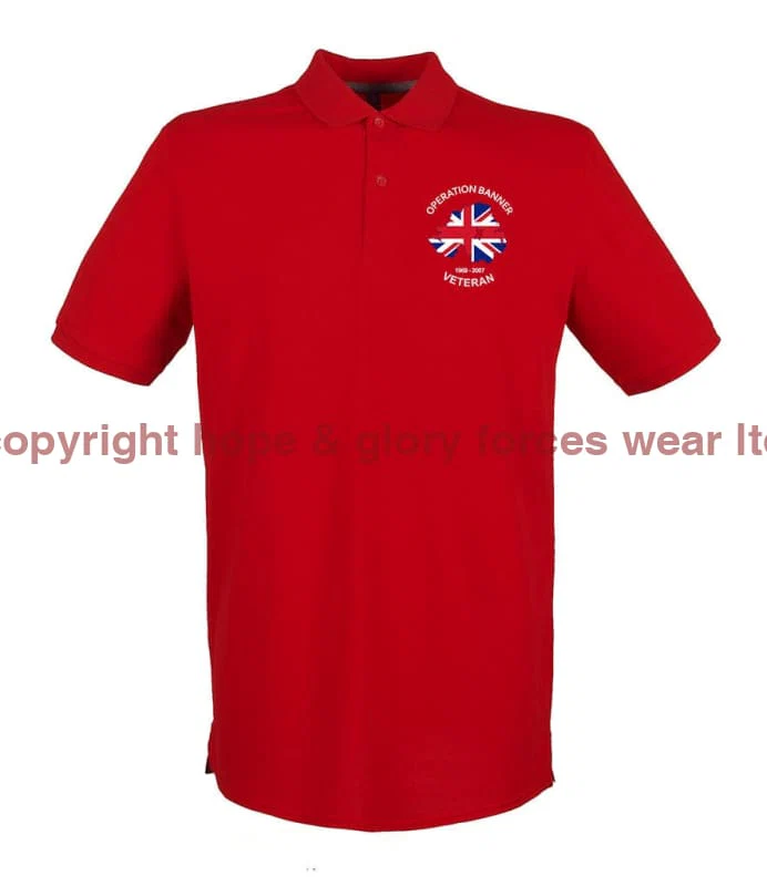 OP BANNER VETERAN Embroidered Polo Shirt - Image 11