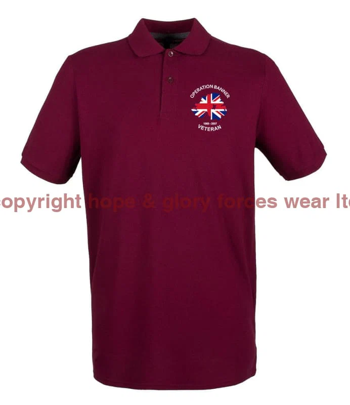 OP BANNER VETERAN Embroidered Polo Shirt - Image 12