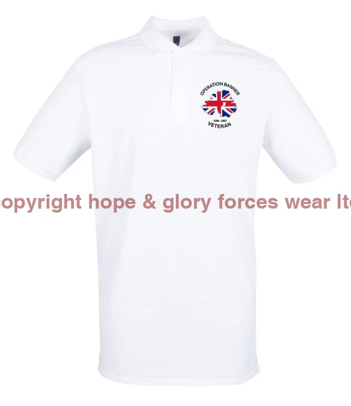 OP BANNER VETERAN Embroidered Polo Shirt - Image 4