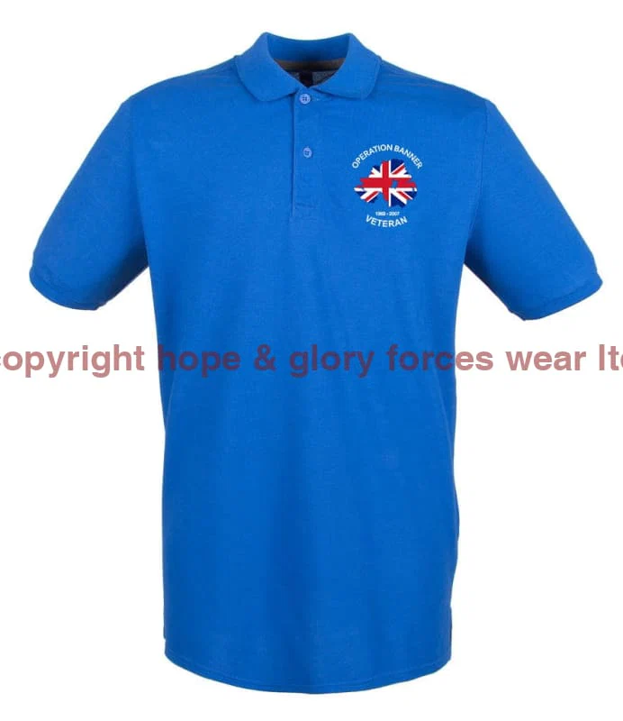OP BANNER VETERAN Embroidered Polo Shirt - Image 6
