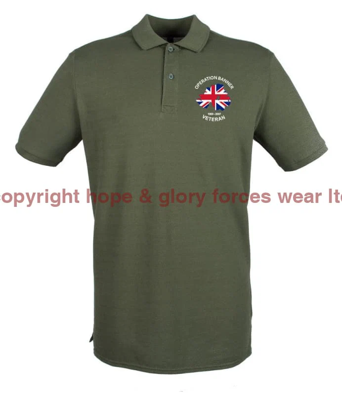OP BANNER VETERAN Embroidered Polo Shirt - Image 8