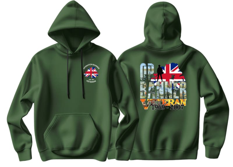 OP Banner Veteran Battle Scars Double Side Printed Hoodie - Image 5