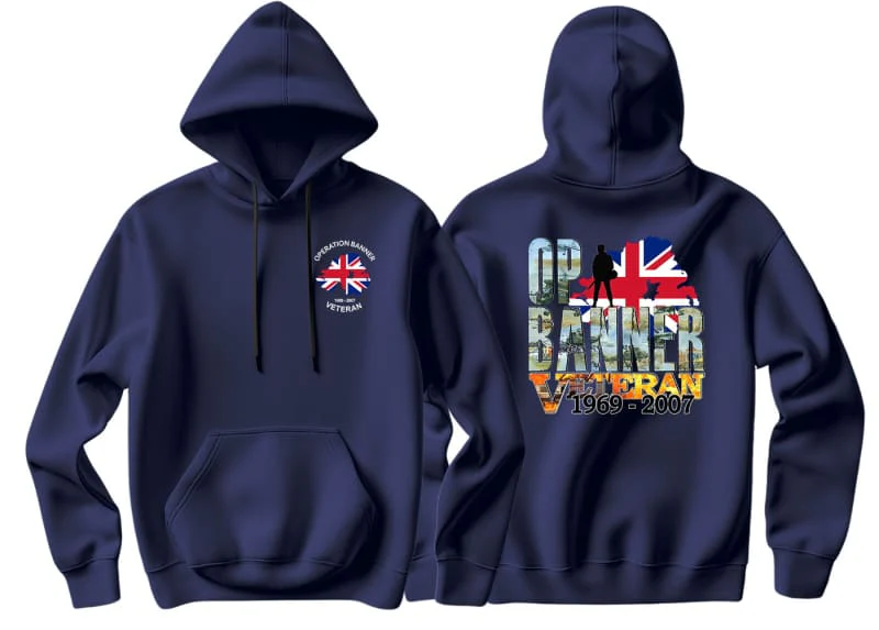 OP Banner Veteran Battle Scars Double Side Printed Hoodie - Image 6