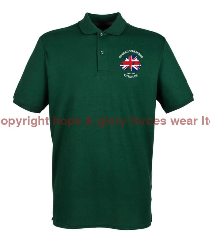 OP BANNER VETERAN Embroidered Polo Shirt - Image 7