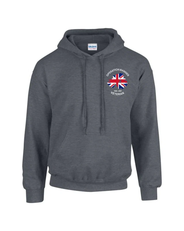 OP Banner Veterans Embroidered Hoodie - Image 4