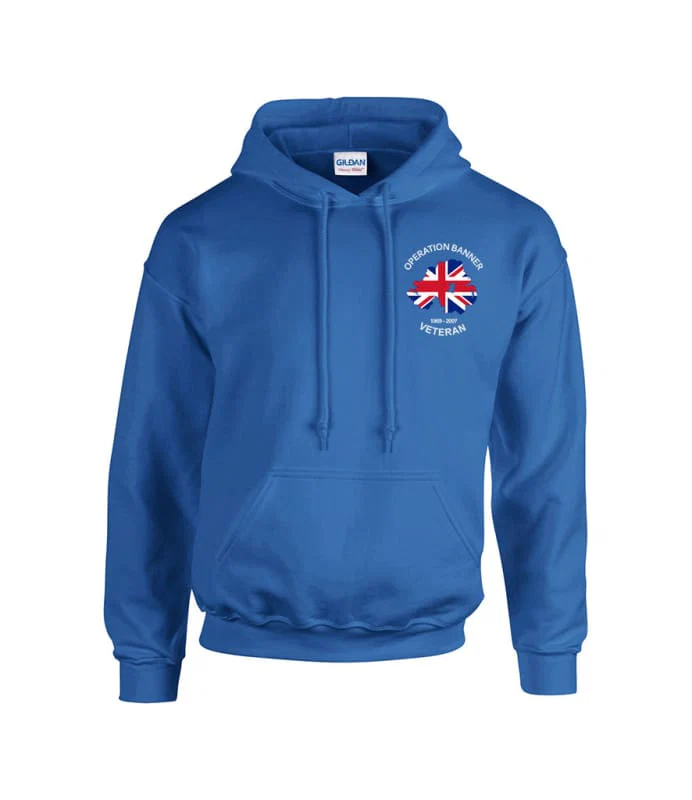 OP Banner Veterans Embroidered Hoodie - Image 9