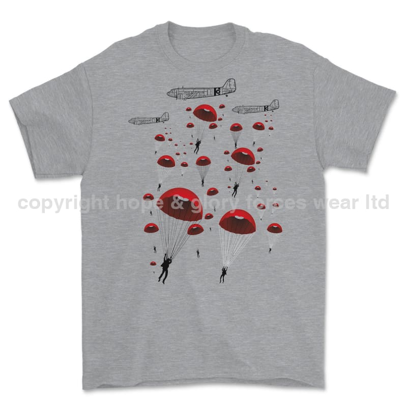 Poppy Chutes 'We Will Remember Them' Printed T-Shirt - Image 3