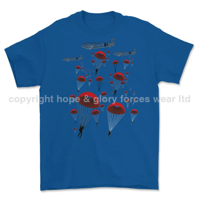 Poppy Chutes 'We Will Remember Them' Printed T-Shirt - Image 5