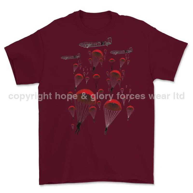 Poppy Chutes 'We Will Remember Them' Printed T-Shirt - Image 6