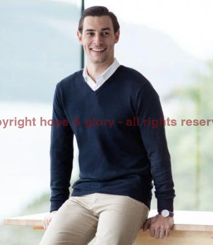 RAF UNITS Lightweight V Neck Sweater (Choose your unit Logo) - Image 14