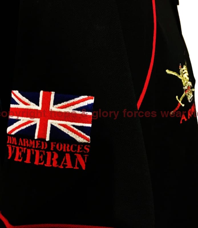 British Army Units Regimental Polo Shirt Multi Logo Options - Image 3
