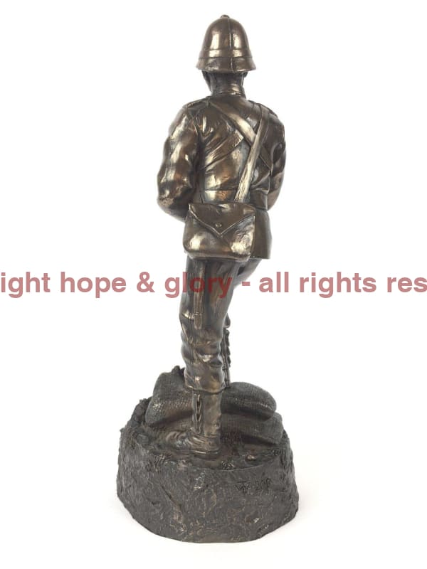 Rorkes Drift Zulu Wars 1879 British Soldier Bronze Statue - Image 5