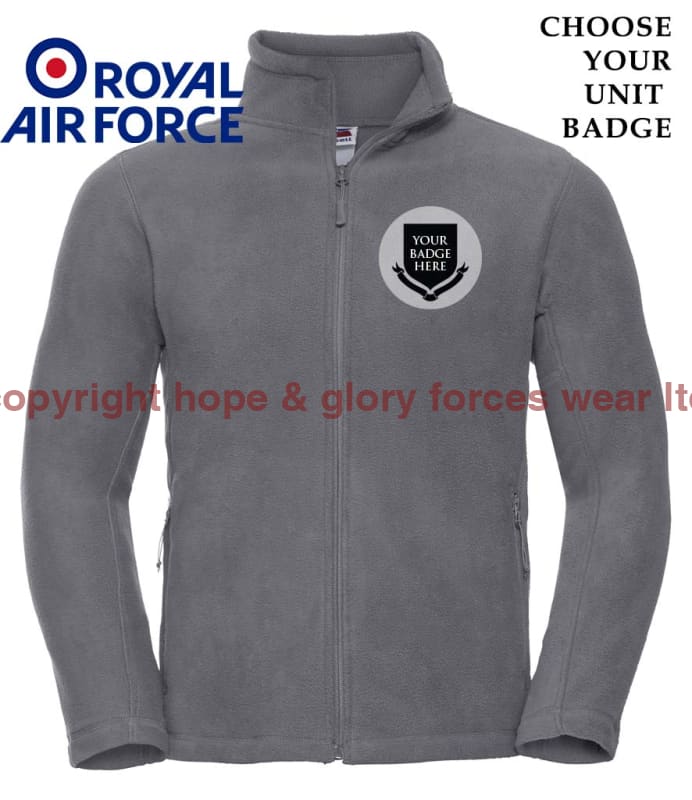 ROYAL AIR FORCE RAF UNITS Outdoor Fleece Jacket - Image 6