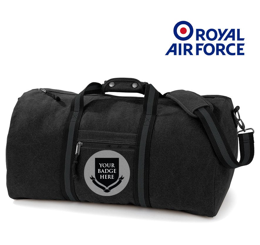 Royal Air Force Units Vintage Canvas Holdall - Image 7